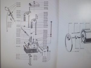 Stavěcí šroub vahadla ventilu